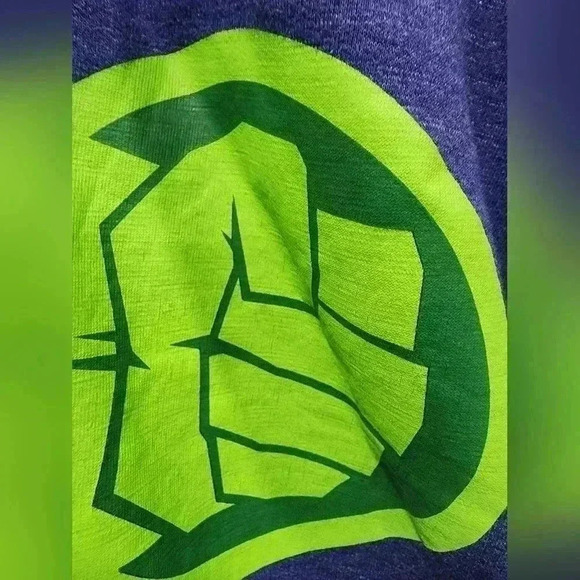 Disney Store Marvel Avengers Blue Full Zip Hoodie Mens Size Small NICE - Picture 8 of 13